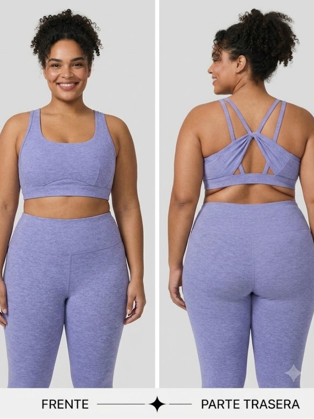 Athletic Works Lavender ButterCore Sports Bra